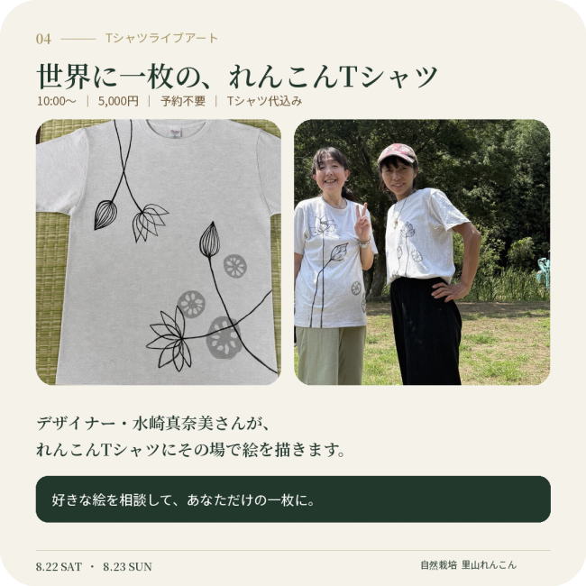 Tシャツライブアート